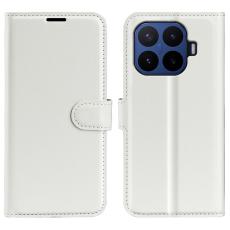  Xiaomi 17T Pro Fodral Litchi L&auml;der Vit - Teknikhallen.se