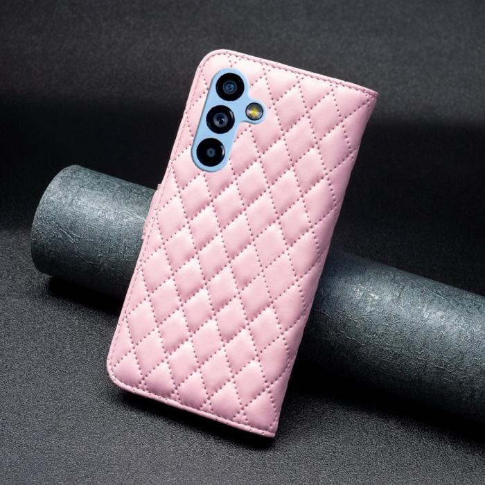 Bild 5,  Samsung Galaxy A54 5G Fodral Diamond Läder Ljus Ro - Teknikhallen.se