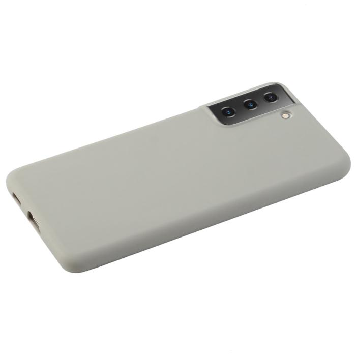 Bild 2,  Samsung Galaxy S22 Plus Skal Matt TPU Grå - Teknikhallen.se