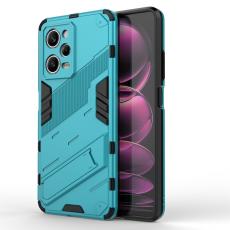  Xiaomi Redmi Note 12 Pro 5G Skal Hybrid Kickstand Bl&aring; - Teknikhallen.se