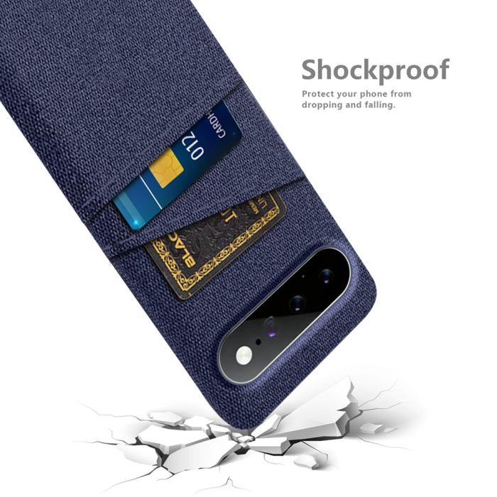 Bild 4,  Google Pixel 11 Pro XL Skal Med Kortfack Blå - Teknikhallen.se