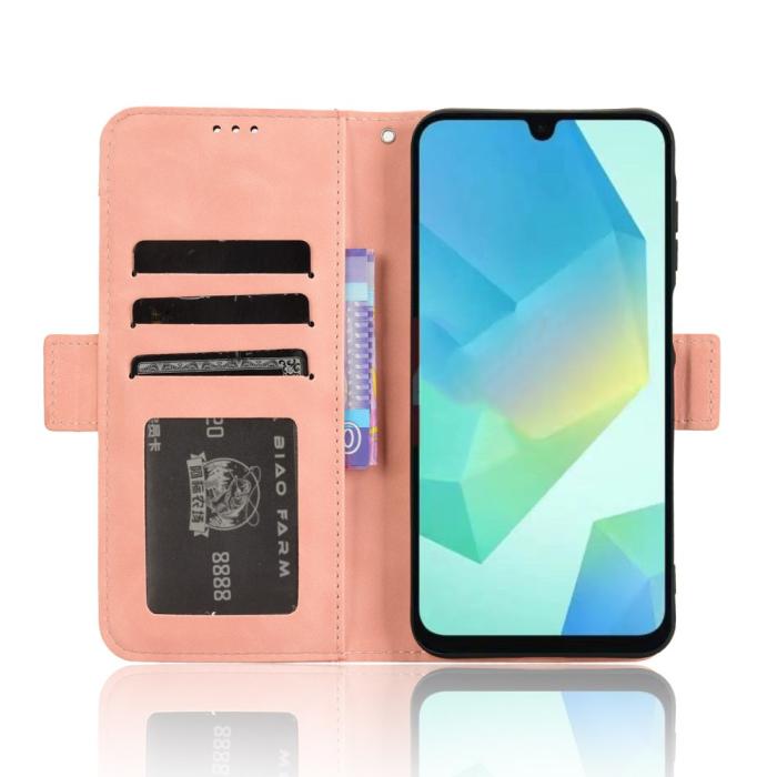 Bild 3,  Samsung Galaxy A16 Fodral Med Avtagbart Kortfodral Rosa - Teknikhallen.se