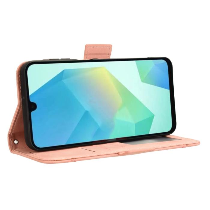 Bild 4,  Samsung Galaxy A16 Fodral Med Avtagbart Kortfodral Rosa - Teknikhallen.se