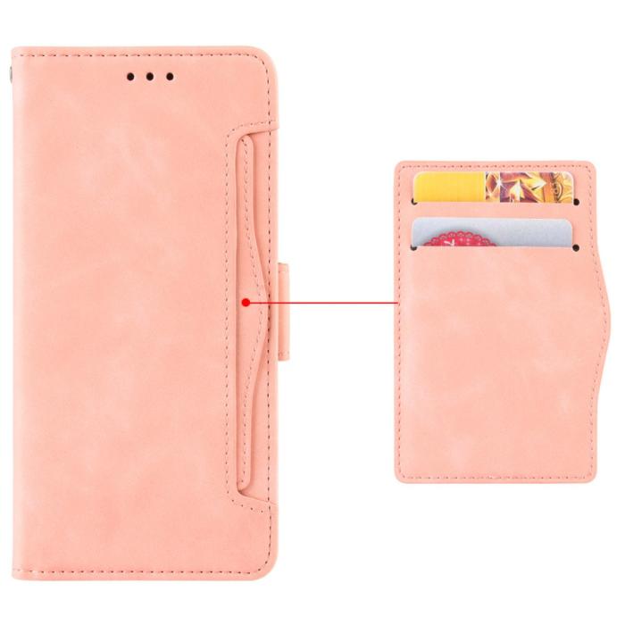 Bild 6,  Samsung Galaxy A16 Fodral Med Avtagbart Kortfodral Rosa - Teknikhallen.se