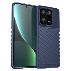  Xiaomi 13 Pro 5G Skal Twill Textur Bl&aring; - Teknikhallen.se