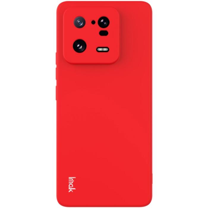 Bild 2, IMAK IMAK Xiaomi 13 Pro 5G Skal Skin Touch Röd - Teknikhallen.se