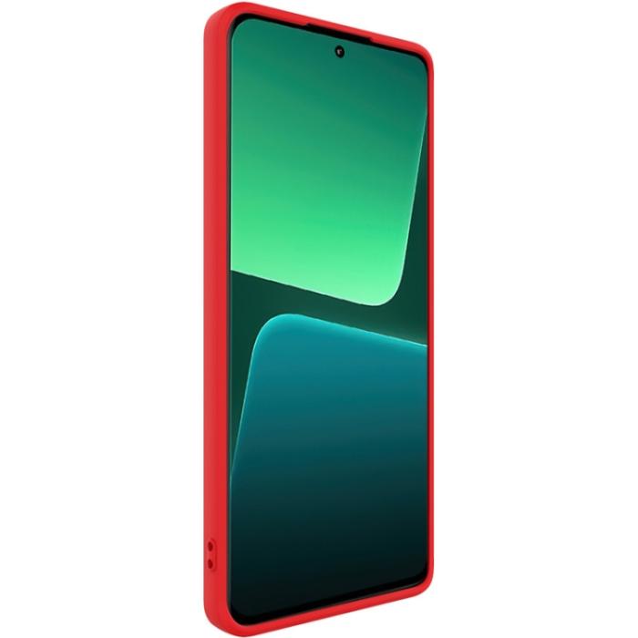 Bild 3, IMAK IMAK Xiaomi 13 Pro 5G Skal Skin Touch Röd - Teknikhallen.se