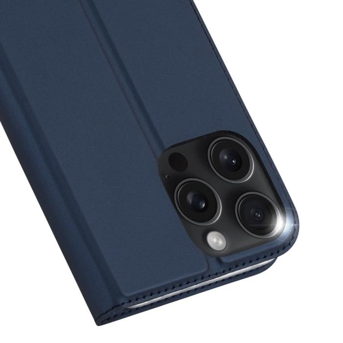 Bild 4, DUX DUCIS DUX DUCIS iPhone 16 Pro Fodral Skin Pro Series Mörk Blå - Teknikhallen.se