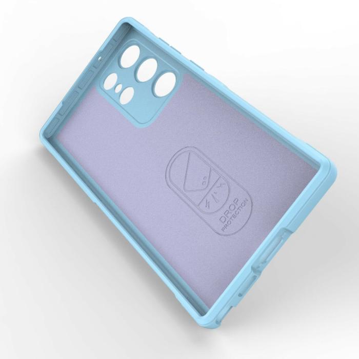 Bild 5,  Samsung Galaxy S23 Ultra Skal Magic Shield Ljus Blå - Teknikhallen.se