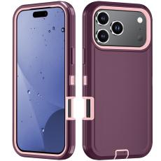 iPhone 17 Pro Skal Extreme Shockproof Hybrid Vinr&ouml;d - Teknikhallen.se