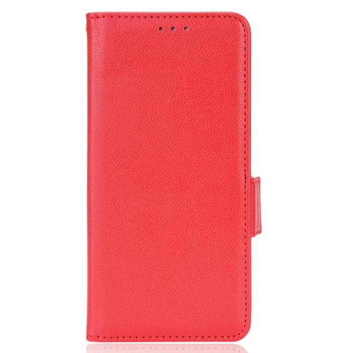 Bild 2,  Xiaomi Redmi Note 11 Pro 5G Fodral Litchi Textur Röd - Teknikhallen.se