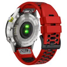  Klockarmband 26 mm Dual-Color Robust R&ouml;d/Svart - Teknikhallen.se