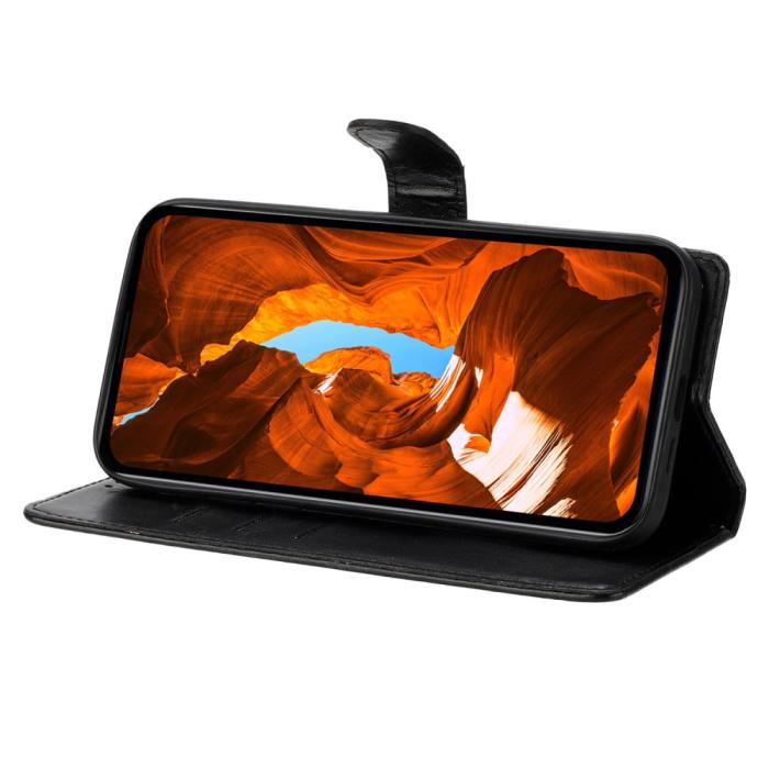Bild 3,  Samsung Galaxy A16/A26 5G Fodral Med Blommigt Tryck Svart - Teknikhallen.se