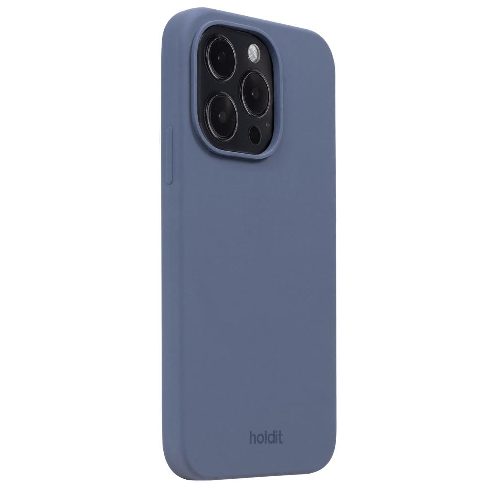 holdit holdit iPhone 14 Pro Skal Silikon Pacific Blue - Teknikhallen.se