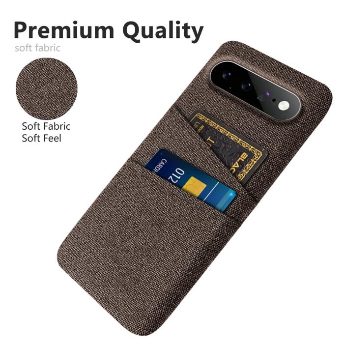 Bild 3,  Google Pixel 11 Pro XL Skal Med Kortfack Brun - Teknikhallen.se