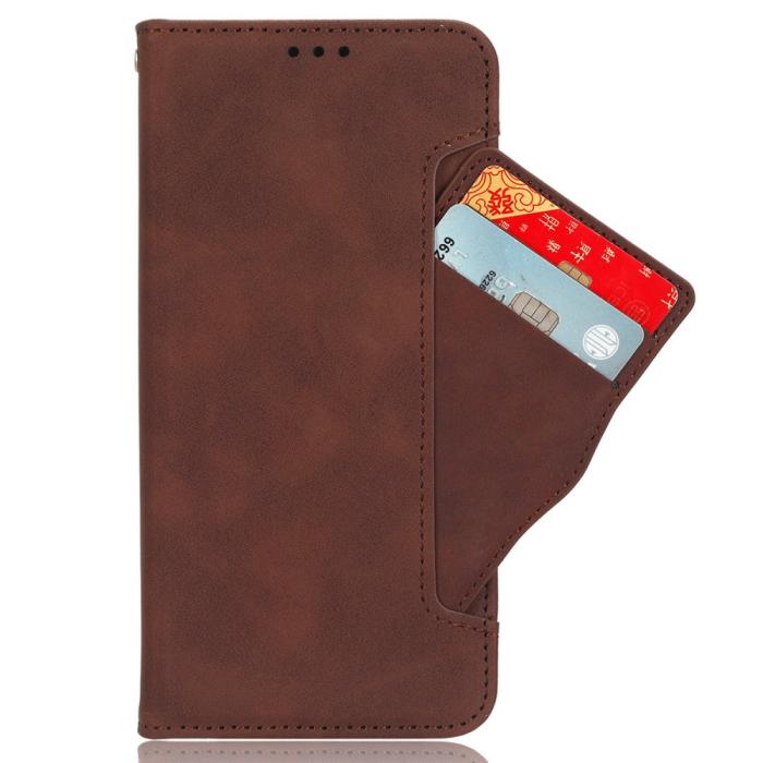 Bild 2,  Samsung Galaxy A16 Fodral Med Avtagbart Kortfodral Brun - Teknikhallen.se