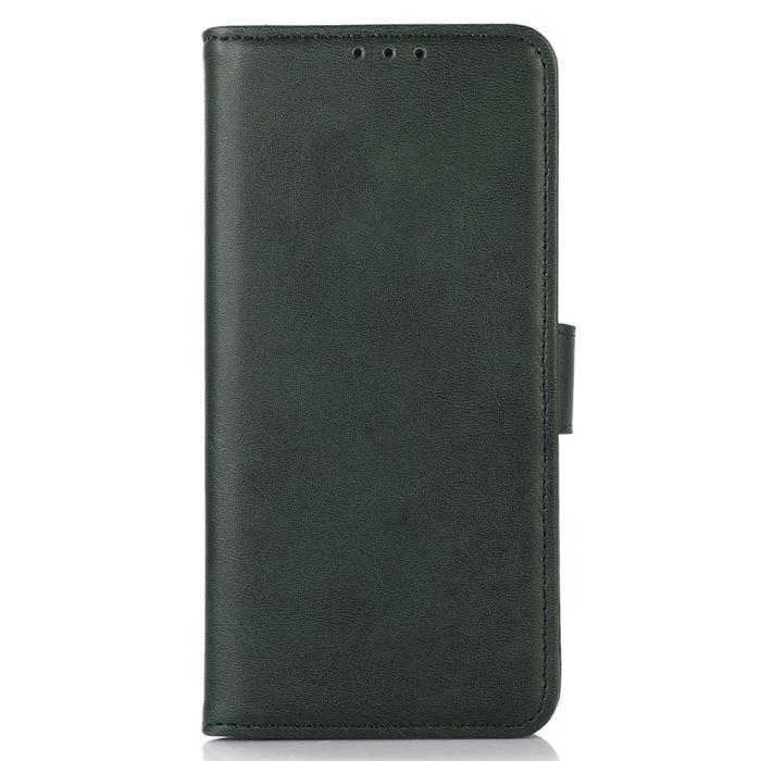 Bild 5,  Sony Xperia 10 VI Läder Fodral Läder Solid Grön - Teknikhallen.se