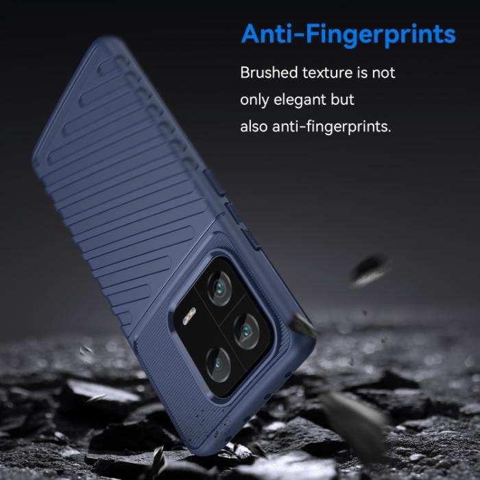 Bild 3,  Xiaomi 13 Pro 5G Skal Twill Textur Blå - Teknikhallen.se