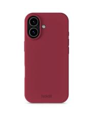 holdit holdit iPhone 17 Mobilskal Silikon Red Velvet - Teknikhallen.se