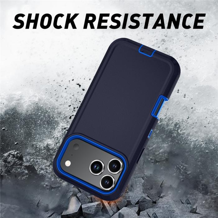Bild 3,  iPhone 17 Pro Skal Extreme Shockproof Hybrid Blå - Teknikhallen.se