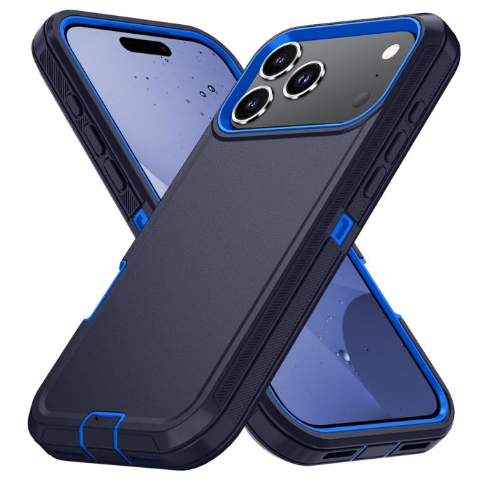 Bild 4,  iPhone 17 Pro Skal Extreme Shockproof Hybrid Blå - Teknikhallen.se