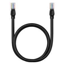 BASEUS BASEUS 1 m Cat5 RJ45 N&auml;tverkskabel Svart - Teknikhallen.se