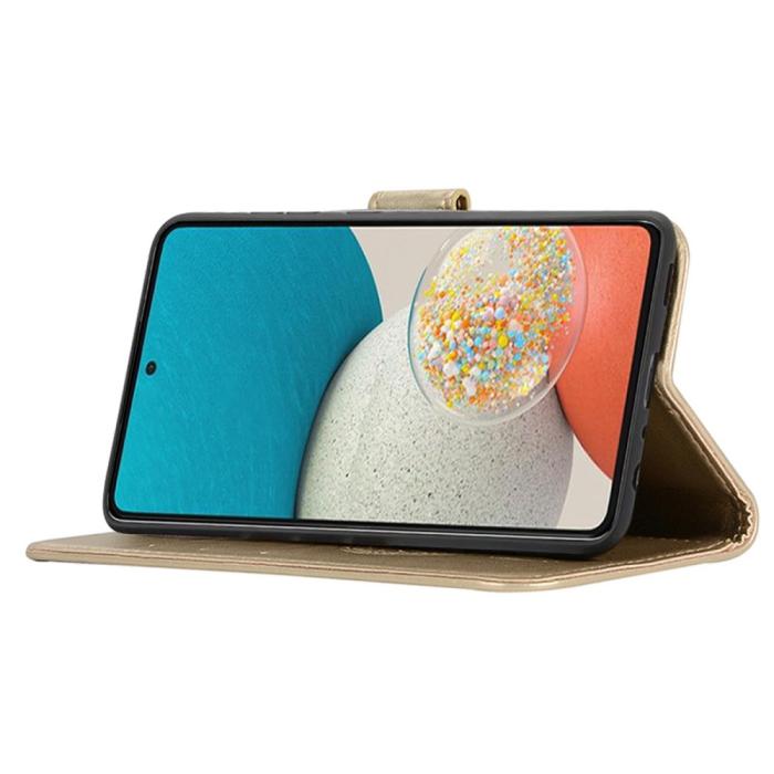 Bild 4,  Samsung Galaxy A53 5G Fodral Dream Catcher Guld - Teknikhallen.se