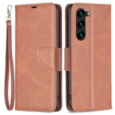  Galaxy S25 Plus / S24 Plus Fodral Solid Shark L&auml;der Brun - Teknikhallen.se