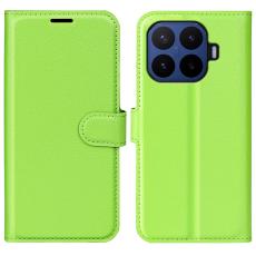  Xiaomi 17T Pro Fodral Litchi L&auml;der Gr&ouml;n - Teknikhallen.se