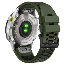  Klockarmband 26 mm Dual-Color Robust Gr&ouml;n/Svart - Teknikhallen.se