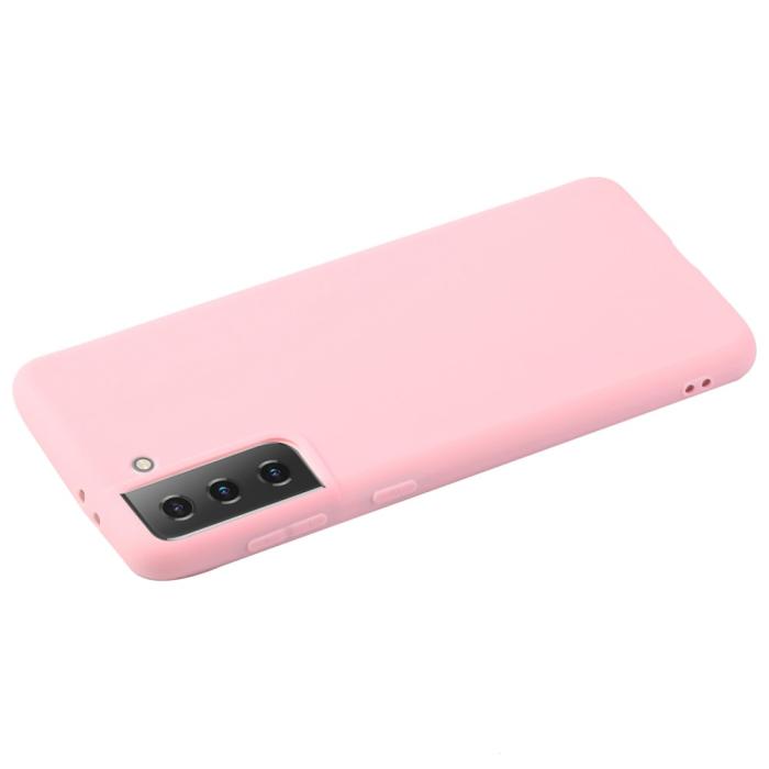 Bild 3,  Samsung Galaxy S22 Plus Skal Matt TPU Ljus Rosa - Teknikhallen.se