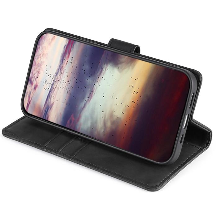 Bild 2,  Sony Xperia 10 IV Fodral Krokodil Textur Svart - Teknikhallen.se
