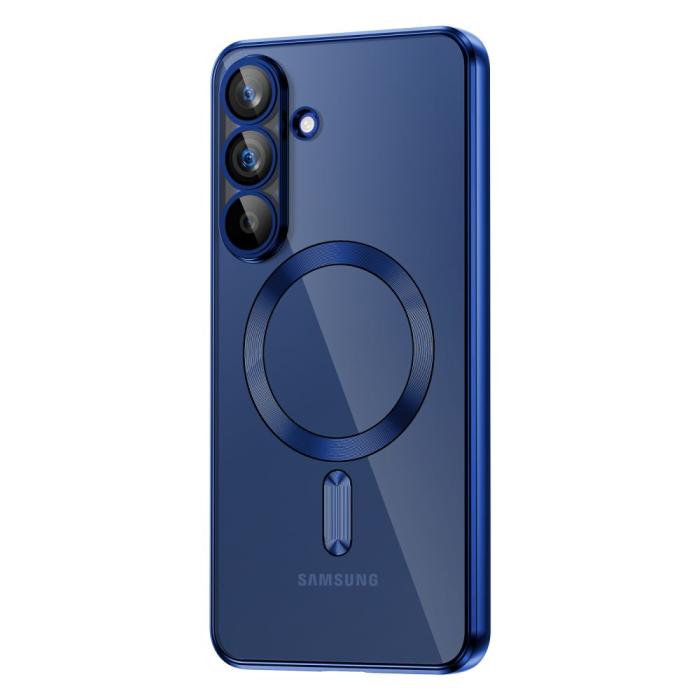 Bild 2, Tech-Protect Tech-Protect Galaxy S25 FE Skal MagSafe MagFlex Navy Blue - Teknikhallen.se
