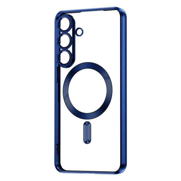 Bild 3, Tech-Protect Tech-Protect Galaxy S25 FE Skal MagSafe MagFlex Navy Blue - Teknikhallen.se