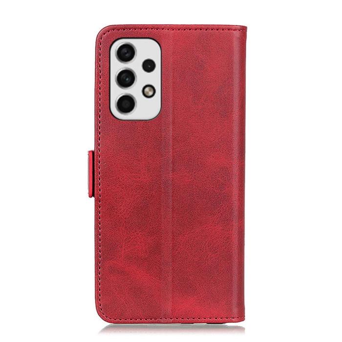 Bild 3,  Samsung Galaxy A23 5G Fodral Magnetisk Stängning Röd - Teknikhallen.se