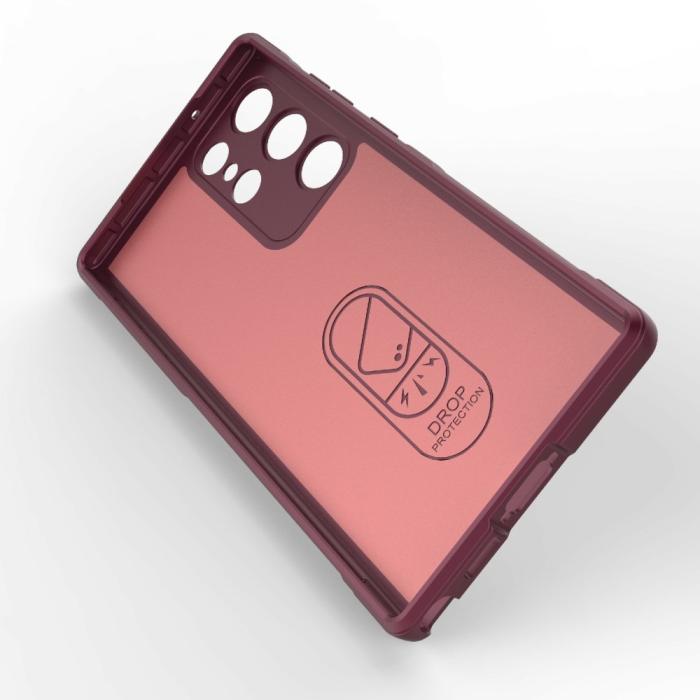 Bild 5,  Samsung Galaxy S23 Ultra Skal Magic Shield Vinröd - Teknikhallen.se