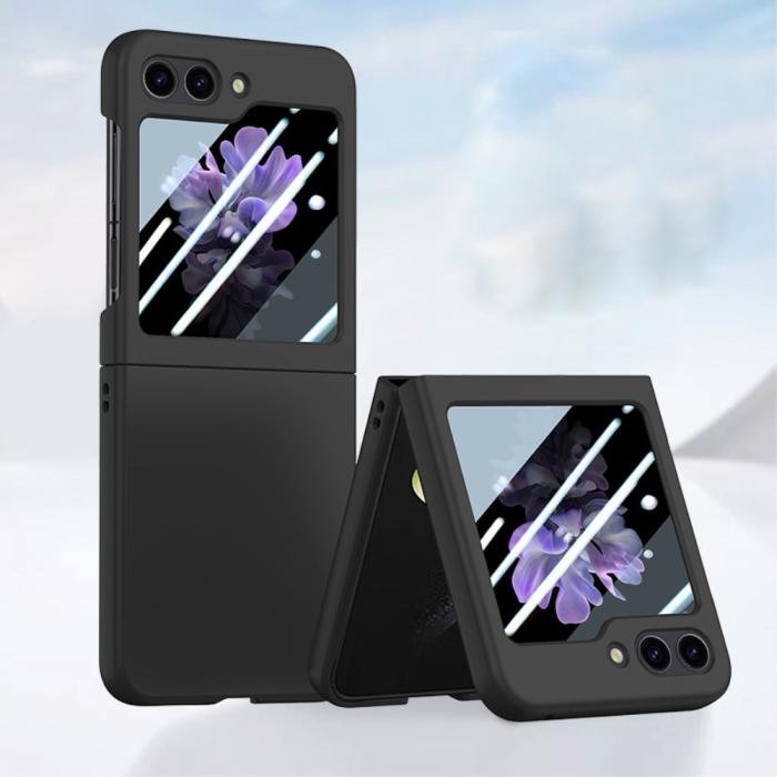 Bild 2,  Samsung Galaxy Z Flip 5 Skal Skin Touch Svart - Teknikhallen.se