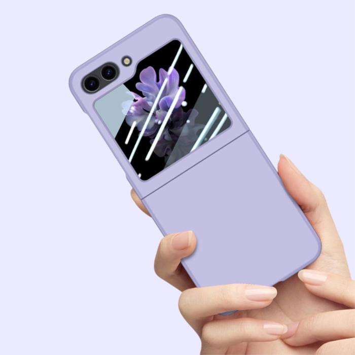 Bild 3,  Samsung Galaxy Z Flip 5 Skal Skin Touch Svart - Teknikhallen.se