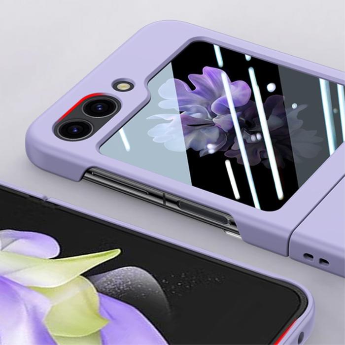 Bild 5,  Samsung Galaxy Z Flip 5 Skal Skin Touch Svart - Teknikhallen.se