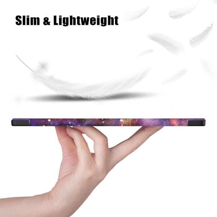 Bild 6,  Samsung Galaxy Tab S9 Ultra Fodral Tri-Fold Cosmic Space - Teknikhallen.se