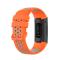  Fitbit Charge 4/3 Silikon Träningsarmband Orange/Grå - Teknikhallen.se