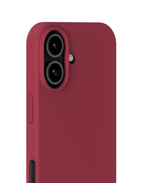Bild 4, holdit holdit iPhone 17 Mobilskal Silikon Red Velvet - Teknikhallen.se