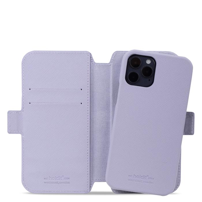 Bild 3, holdit holdit iPhone 12 / 12 Pro - Stockholm 2in1 Magnet Fodral / Skal - Lavender - Teknikhallen.se