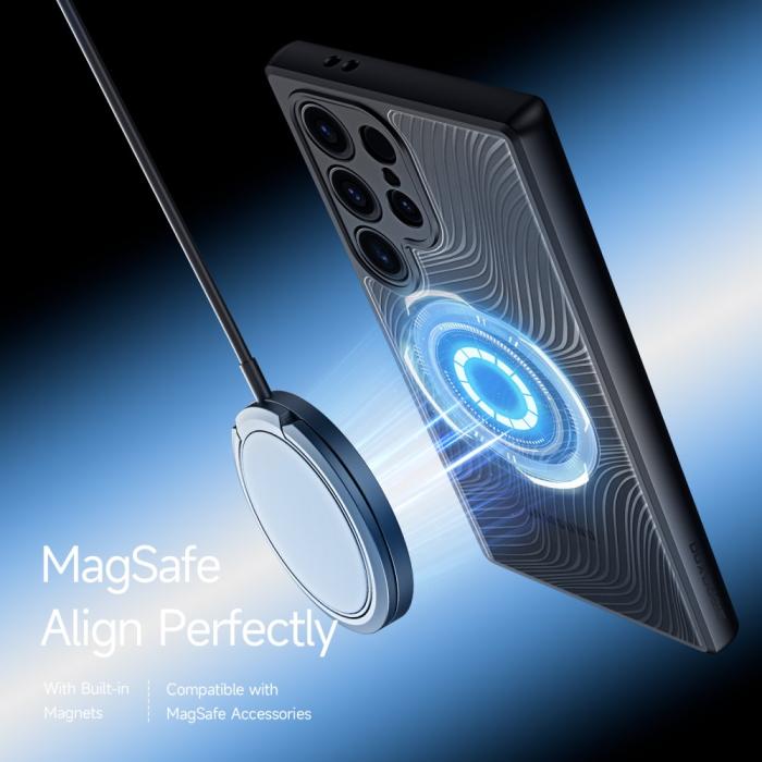 Bild 6, DUX DUCIS DUX DUCIS Galaxy S24 Ultra Skal MagSafe Aimo Series Matt Svart - Teknikhallen.se