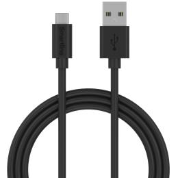 Smartline Smartline 1m Micro USB Laddningskabel Svart - Teknikhallen.se