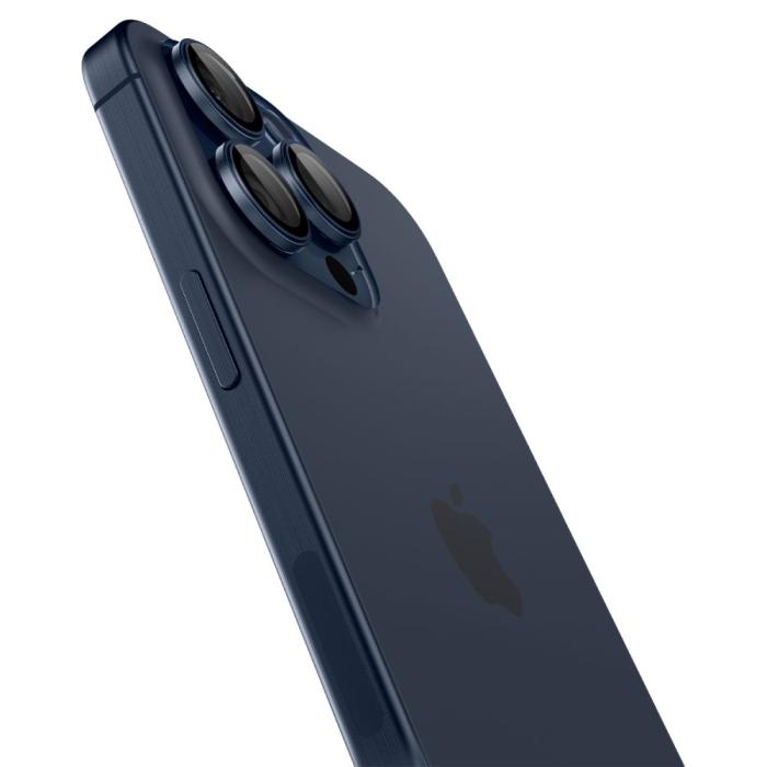 Bild 4, Spigen Spigen iPhone 15 Pro/Pro Max/14 Pro/Pro Max 2-PACK Optik.tR 