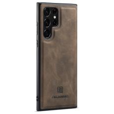 DG.MING DG.MING Samsung Galaxy S23 Ultra Skal L&auml;derbelagt M&ouml;rk Brun - Teknikhallen.se