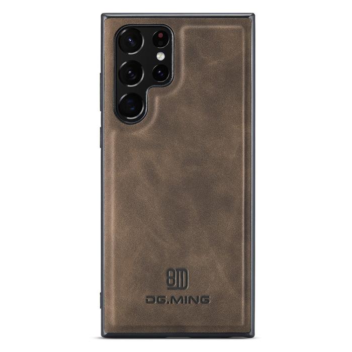 Bild 2, DG.MING DG.MING Samsung Galaxy S23 Ultra Skal Läderbelagt Mörk Brun - Teknikhallen.se