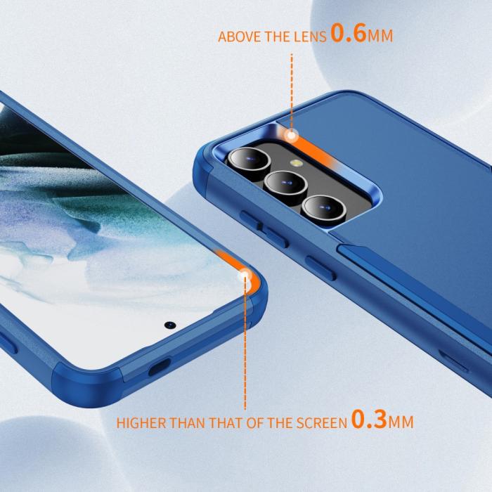 Bild 3,  Samsung Galaxy S25 Skal Extreme Shockproof Hybrid Blå - Teknikhallen.se