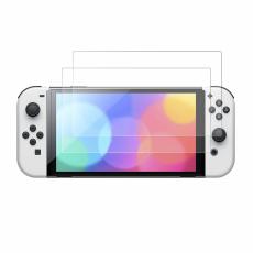 NORTHJO NORTHJO Nintendo Switch OLED 2-PACK Sk&auml;rmskydd H&auml;rdat Glas - Teknikhallen.se